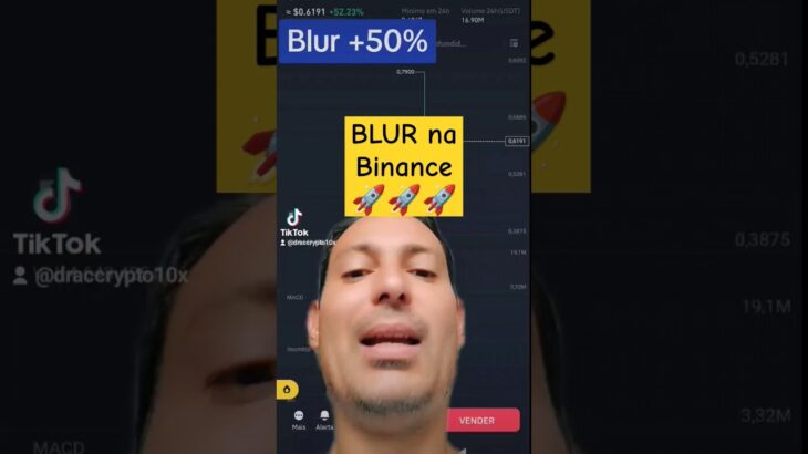 Binance listou BLUR hoje. #binance #blur #nft #ganhardinheiro #draccrypto