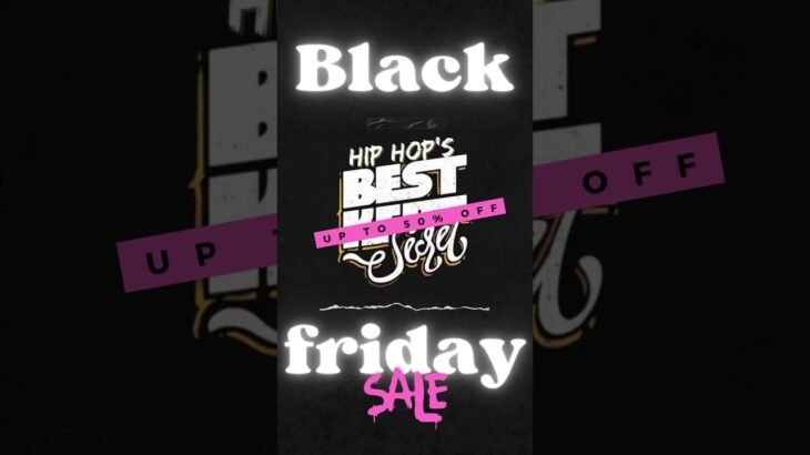 Black Friday Sale 50% Playlisting, Online Courses & More! #nft #hiphop #crypto #spotify #rapper