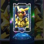 CARTA 3D NFT PIKACHU