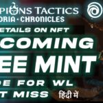 Champions Tactics NFT The Warlords Guide -Free Mint ⛏ Ways to Get Whitelist – Hindi