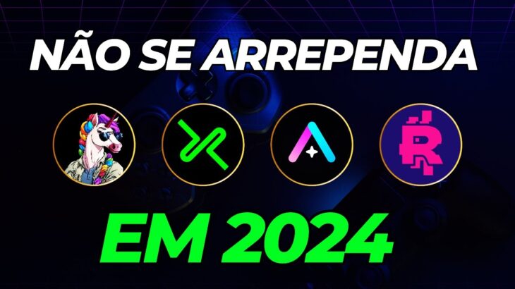 Criptomoedas de Jogos NFT (GEMAS) Muito Promissora para 2024.