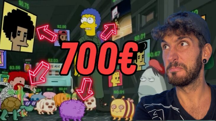 EPISODIO SIMPSON sugli NFT! La mia REAZIONE e una COLLEZIONE da 700€ in 3 ORE