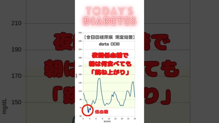 【２型糖尿病】測定８日目 血糖値１日の変化〜GI値にも注意