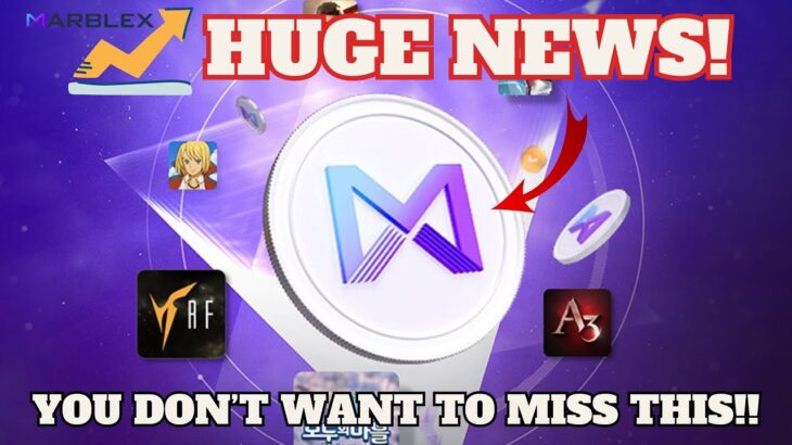 HUGE NEWS!!! MARBLEX New NFT, New Token, New Game RF ONLINE