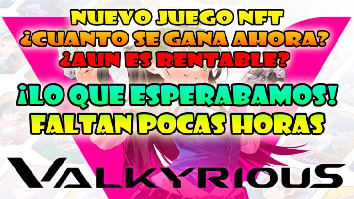 JUEGA AHORA Y APROVECHA  VALKYRIOUS WEMIX GRATIS JUEGO NFT