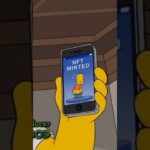 Les Simpsons parlent de #NFT et de #cryptomonnaie 🤯 #bitcoin #short #simpsons