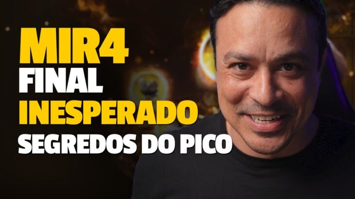 MIR4 NFT como Fazer Pico Secreto e Ganhar Mais Recursos | NÃO ESPERAVA ISSO NO FINAL