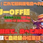 【人体実験】糖尿病の血糖値、コレ食べたらどうなった？これで麺料理も食べれる！【カロリーOFF麺】炭水化物 5.8g 糖質 0g！