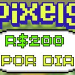 PIXELS NFT 💸🆓 ATUALIZADO COMO SACAR R$200 DE GRAÇA TODO DIA TUTORIAL COMPLETO