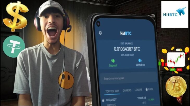 REVIEW HITBTC PLATFORM FOR TRADING🤯 #usdt #exchange  #trading   #nft