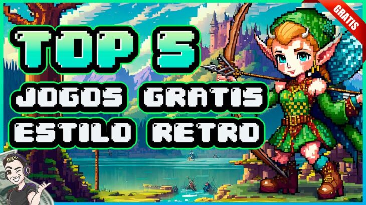 TOP 5 JOGOS NFT GRÁTIS PAGANDO NO ESTILO RETRO E PIXEL – FREE TO PLAY E PLAY TO EARN