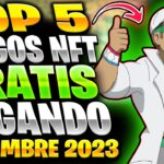 👉TOP 5 MEJORES JUEGOS NFT GRATIS para GANAR DINERO SIN INVERTIR🤑Noviembre 2023🤑Juegos Nft Android