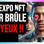 Une exposition sur le thème des NFT brûle les yeux des visiteurs !