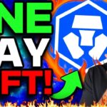 1 DAY LEFT! (CRO Coin TARGETS!) Crypto.com NFT Launch!