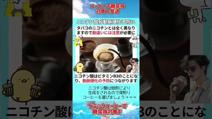 【1分解説】コーヒーで糖尿病対策、撃退【ゆっくり解説】【ダイエット】【要約】【本】【読書】【2ch勉強】#ゆっくり解説 #ゆっくり実況 #ダイエット #コーヒー #健康