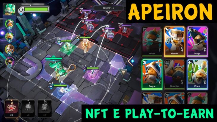 APEIRON – JOGO RPG DE AÇÃO ESTILO ROGUE-LITE (NFT E PLAY TO EARN) #AD