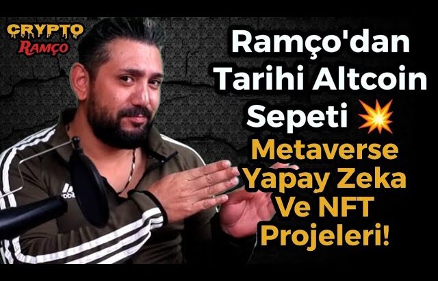 #Bitcoin Analiz – Ramco’dan Tarihi Altcoin Sepeti! Metaverse Nft Ve Yapay Zeka Projeleri! Btc Teknik