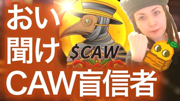 【CAW】憶測は投資の根拠にならない NFTまり