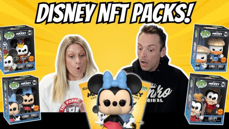 DISNEY FUNKO NFT Pack opening! We have 8 Premium packs how do we do??