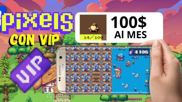 Esto Gana un Jugador VIP en Pixels NFT