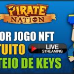 LIVE ON! SORTEIO DE KEYS PIRATE NATION MELHOR JOGO NFT FREE-TO-PLAY + ACESSOS EXTRAS PARA O METACENE