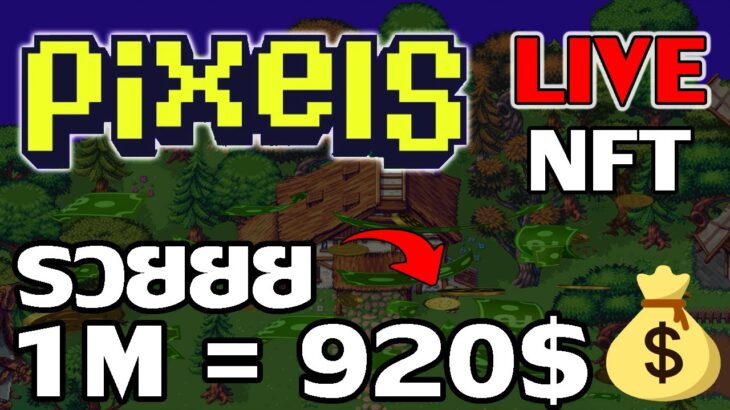 [ LIVE ] Pixels Online (P2E NFT) : การแข่งปิดแล้ว TT สายฟรีถามได้ EP.15