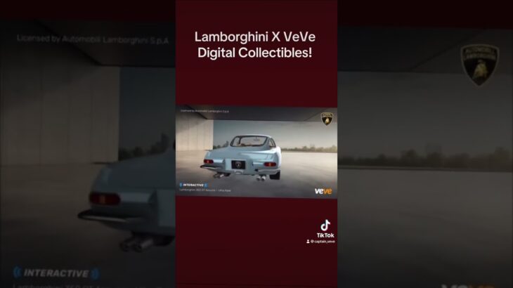 Lamborghini NFT Drop! #vevenft #crypto #cars  #veveapp #vevedrop #nft #vevecommunity #lamborghini