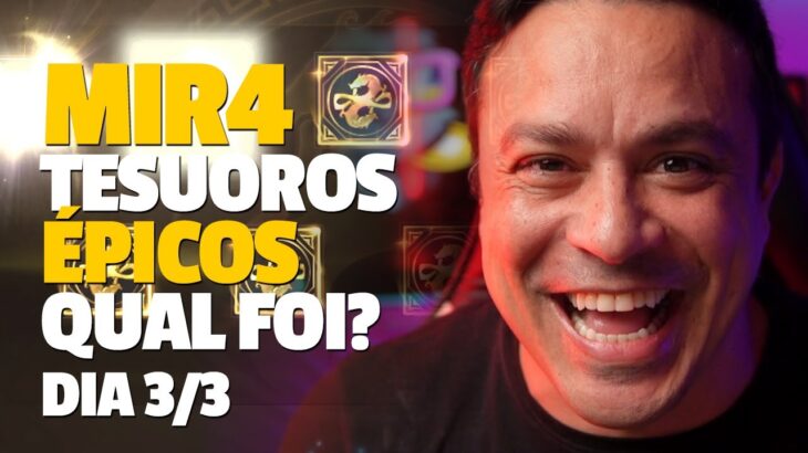 MIR4 nft evento TESOURO LENDÁRIO no MIR4 dia 3/3  | VEJA QUAL GANHEI