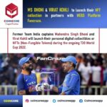 MS DHONI & VIRAT KOHLI launch NFT on web 3 #coincore #kairaawarriors #blockchaintechnology