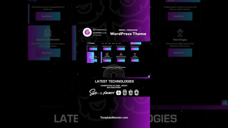 Metan – Metaverse WordPress Theme #MetaverseTheme #DigitalAssets #Cryptocurrency #NFT #ICO