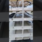 NFT Aquaponic Growing Systems Barley Growing Fodder Trays