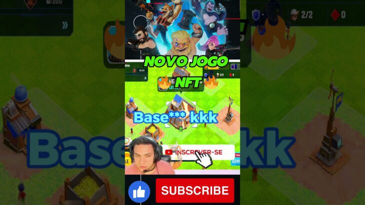 💥NOVO JOGO NFT GRÁTIS ESTILO CLASH OF CLANS E LORDS MOBILE 🏰🎮 #gamenft #jogosnftgratis #jogosnft