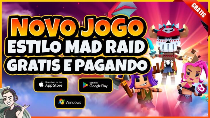 NOVO JOGO NFT GRÁTIS PAGANDO ESTILO MAD RAID – FREE TO PLAY E PLAY TO EARN – BOOM LAND