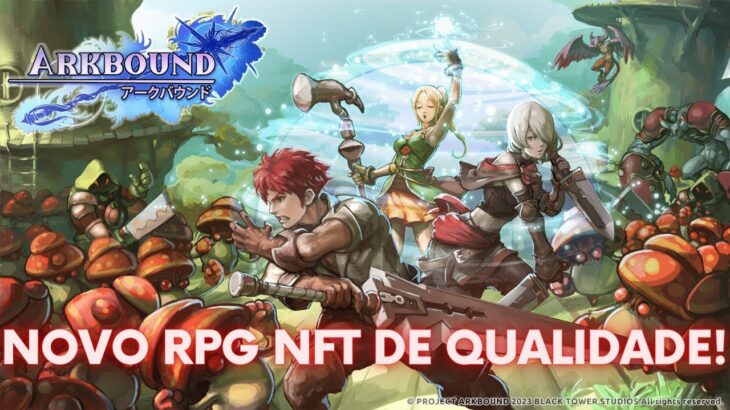 NOVO RPG NFT  DA ANIMOCA BRANDS E BLACK TOWER ESTA MUITO TOP DE JOGAR! ARKBOUND