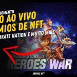 Sorteio de Cupons e NFTs Heroes War e Meteor Mine – JOGOS NFT PLAY TO EARN GRATIS