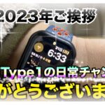 【糖尿病 Type1 】2023年ご挨拶♪糖尿病Type1の日常チャンネルご視聴頂きありがとうございました！！！！