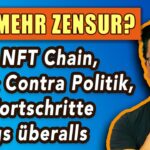 Zensur stärker, Frame NFT Chain, ETF Fortschritt, Solana Airdrops, Levana Dump