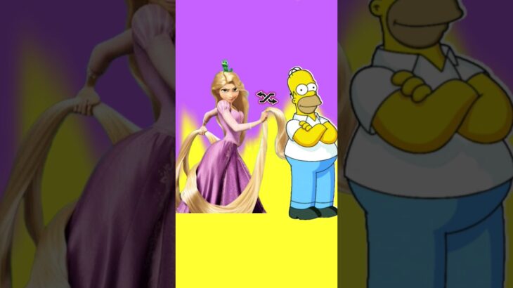 #rapunzel #simpson #tangled #disneytangled #simpsons #disney #shorts #nft #nfts #viral #rarible