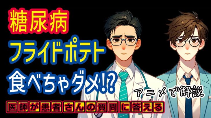 糖尿病でダメな食事!?フライドポテト?相模原内科