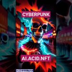 AI CYBERPUNK ACID ART #art #ai #midjourney #nft #opensea #future #cyberpunk