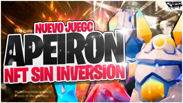 💥 APEIRON 💥 Nuevo Juego NFT GRATIS 2024 | Como Ganar DINERO con APEIRON Gratis | JUEGOS NFT PARA PC