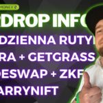 AirDrop INFO ✅ Nowości na Nowym Roku – Rutyna + Zora NFT + GetGrass + ZKF + SideSwap + StarryNift 🚀