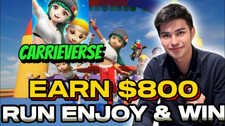 CARRIEVERSE EARN $800 PER MONTH BEST PLAY TO EARN NFT GAME FREE TO PLAY AND EARN