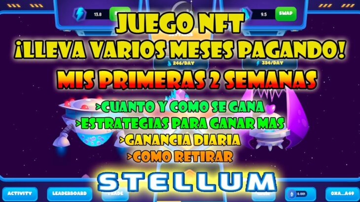 COMO GANAR MAS ETH🤑😁 EN ESTE JUEGO ESRATEGIAS | STELLUM NFT 2024