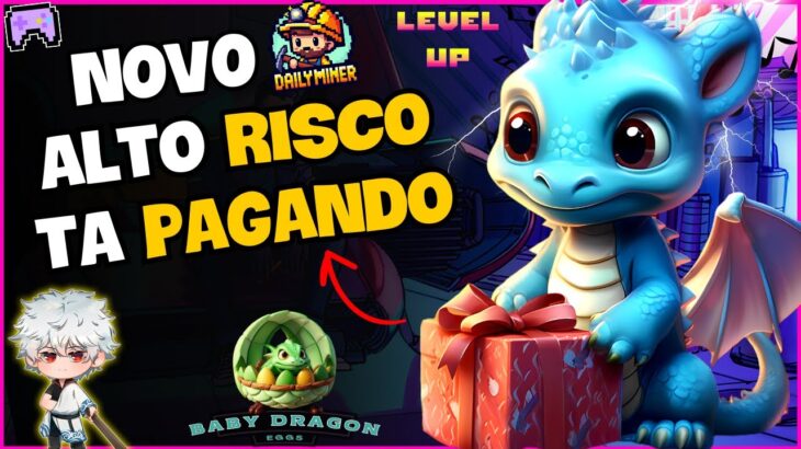 ⛏️ COPIA do DAILY MINER – JOGO NFT de MINERAÇÃO – BABY DRAGON EGGS – NUEVO NFT de BAIXO INVESTIMENTO