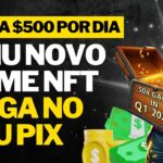 🤑CORRE AGORA🤑 NOVO GAME NFT PAGA NO PIX | $100 A $500 POR DIA | GANHE 1.000% HOJE | TUTORIAL BOMBPIX