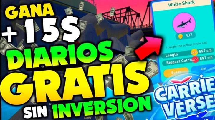 💥GANA GRATIS HASTA 20 DOLARES DIARIOS CON ESTE NUEVO JUEGO NFT! 💥CARRIEVERSE💥Criptomonedas Gratis