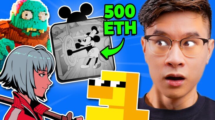 INSANE Mickey Mouse NFTs Pump, Azuki UPDATE, Pixelmon NFT Game, NodeMonks Ordinals Magic Eden