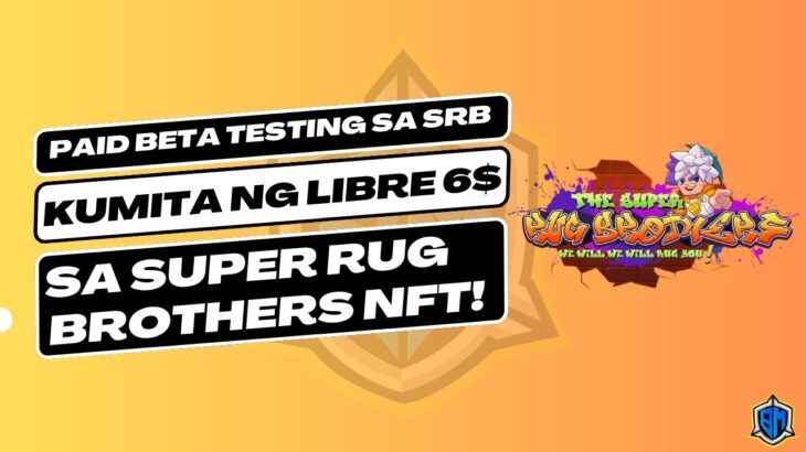 KUMITA NG LIBRENG 6$ FROM SUPERRUGBROTHERS NFT GAME. MAGTESTING KANA DIN. ALSO 30$ GIVEAWAY!