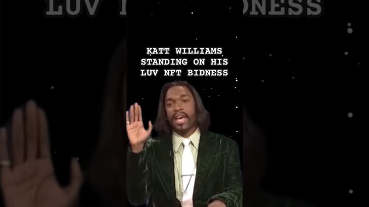 Katt Williams Standing On His LUV NFT Bidness 😂 #kattwilliams #nft #standingonbusiness